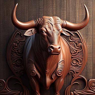 3D model Bull (STL)